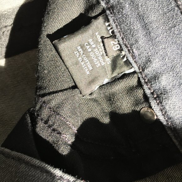 Hudson Jeans Nico Studded Super Skinny Midrise Jeans in Alloy Womens Size 29 - Picture 11 of 13